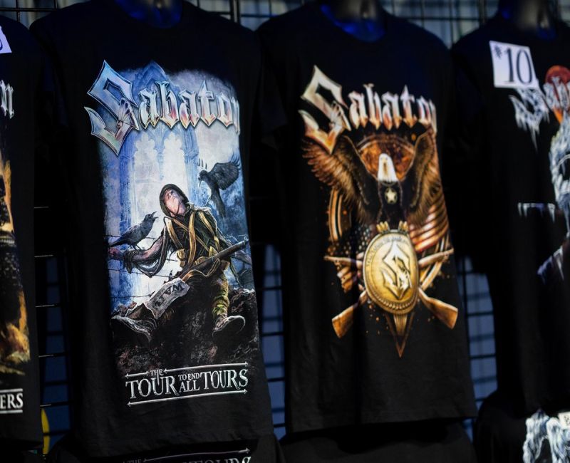 Metalize Your Wardrobe: Sabaton Official Merchandise Essentials